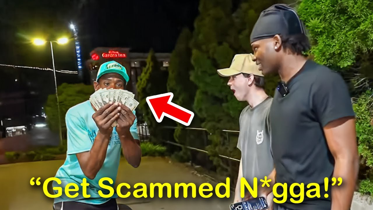 Giving Homeless People Money & Secretly Following Them..