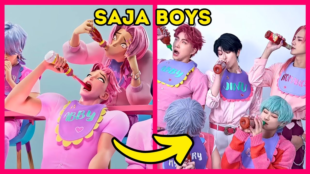 KPOP Demon Hunters by Real Life TikTok Version ~ Guess Demon Hunters Characters By Song & Voice