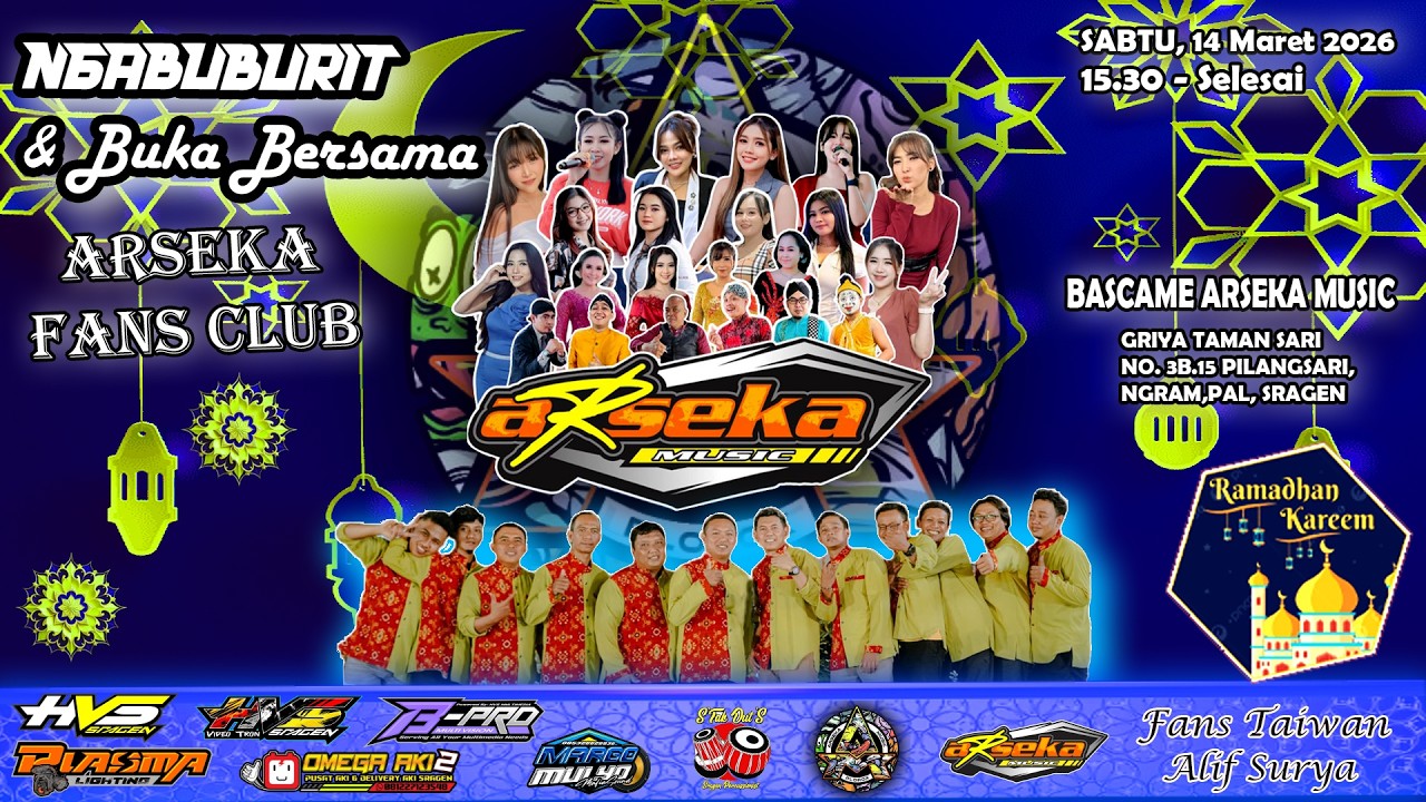Live Stream Ngabuburit Bersama ARSEKA MUSIC & FANS | MARGO MULYO AUDIO | HVS SRAGEN