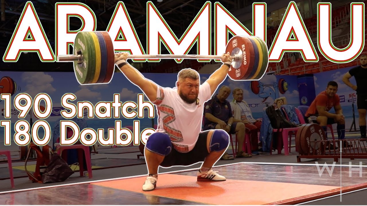 Andrei Aramnau 190kg Snatch & 180kg Double | Full Session '19 WWC