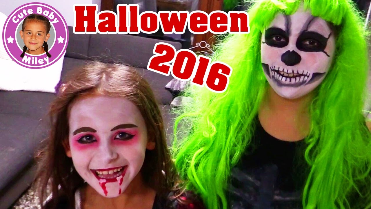 Halloween Spezial 2016 | Miley sammelt Süßes oder Saures? | CuteBabyMiley
