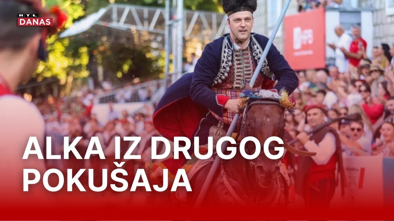Frano Talaja pobjednik 310. sinjske Alke! Njemu u čast bit će vatromet! | RTL Danas