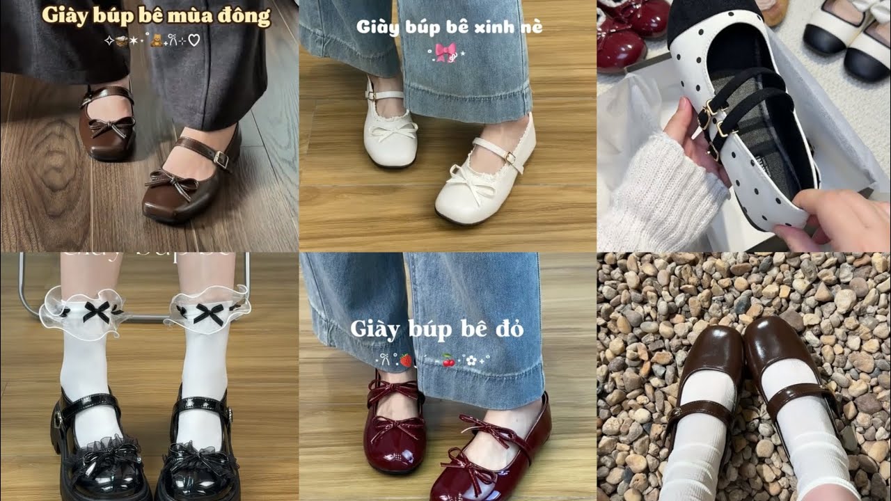 Shopeehaul | Tổng hợp những mẫu giày búp bê hot trend phù hợp đi chơi, đi học ,mặc áo dài,....🌸