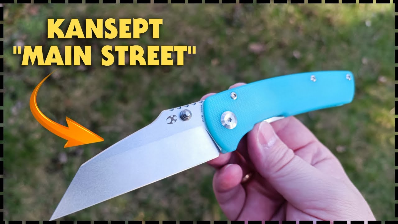 Складной EDC Нож Kansept Main Street / Сталь 154CM