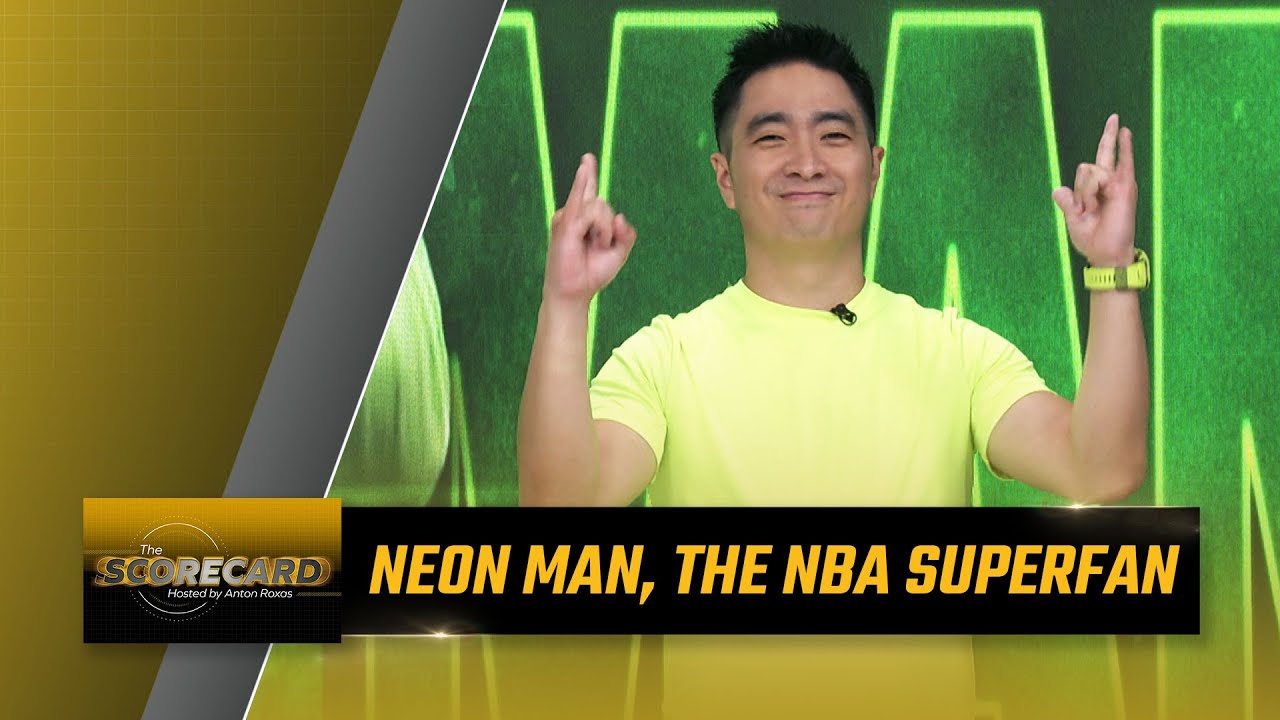 Neon Man, the NBA Superfan  | The Scorecard