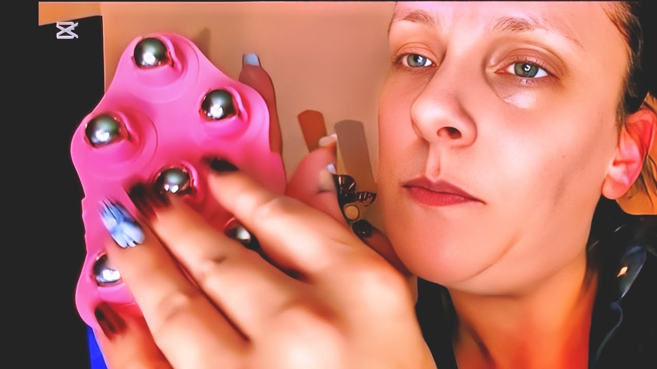 ASMR Body Massage With Multiple Roller Balls for Full Relaxation