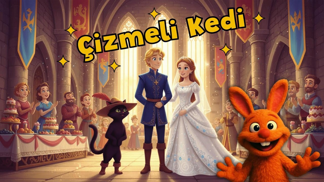 Çizmeli Kedi | Çocuk Masalı | @BunnyDooTV #masal #çocukmasalı