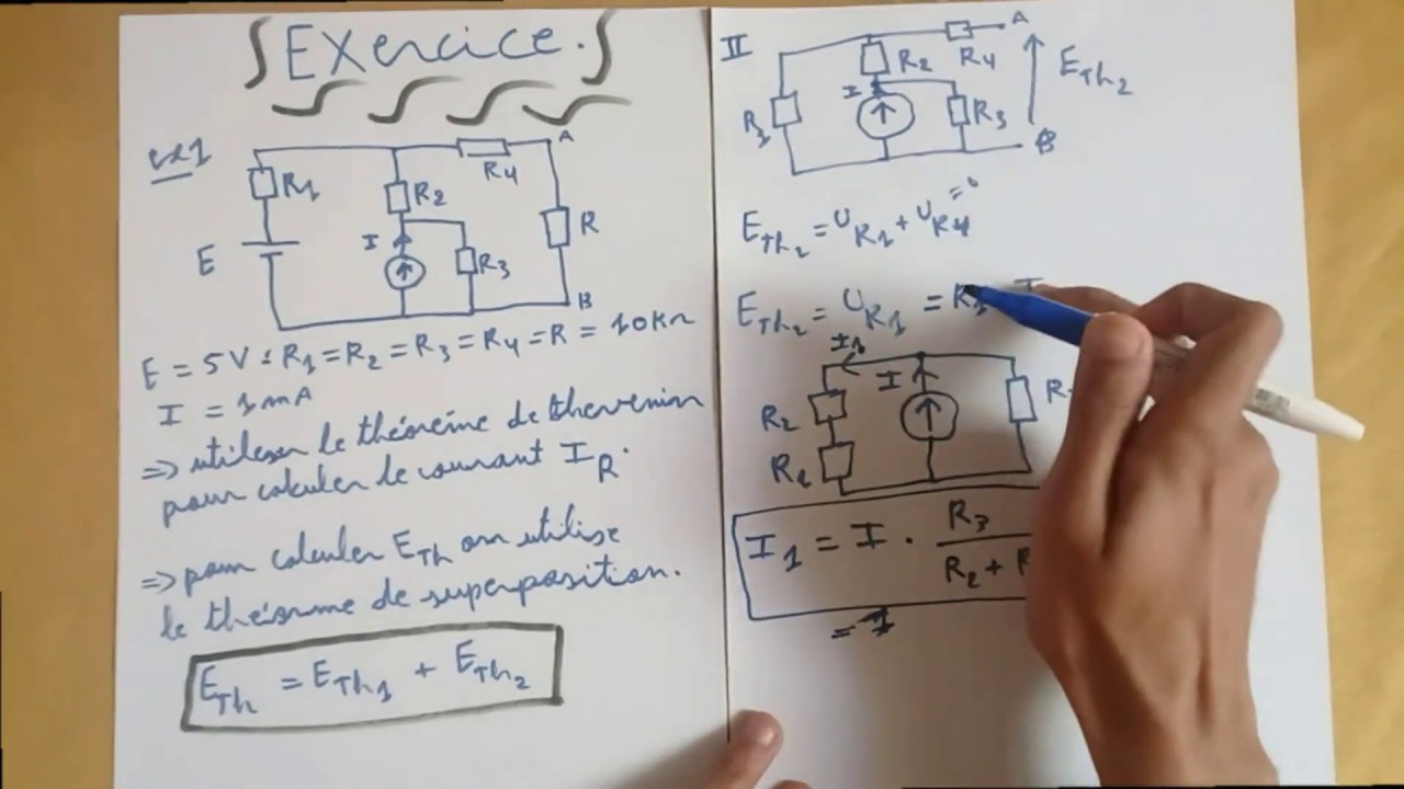 exercice corrigé courant continu | prépération d'examen de fin de module ( darija )