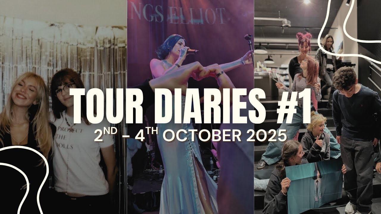 Tour Diaries #1 - Kings Elliot Zurich, Basel, Rubigen, Eileen Release Party