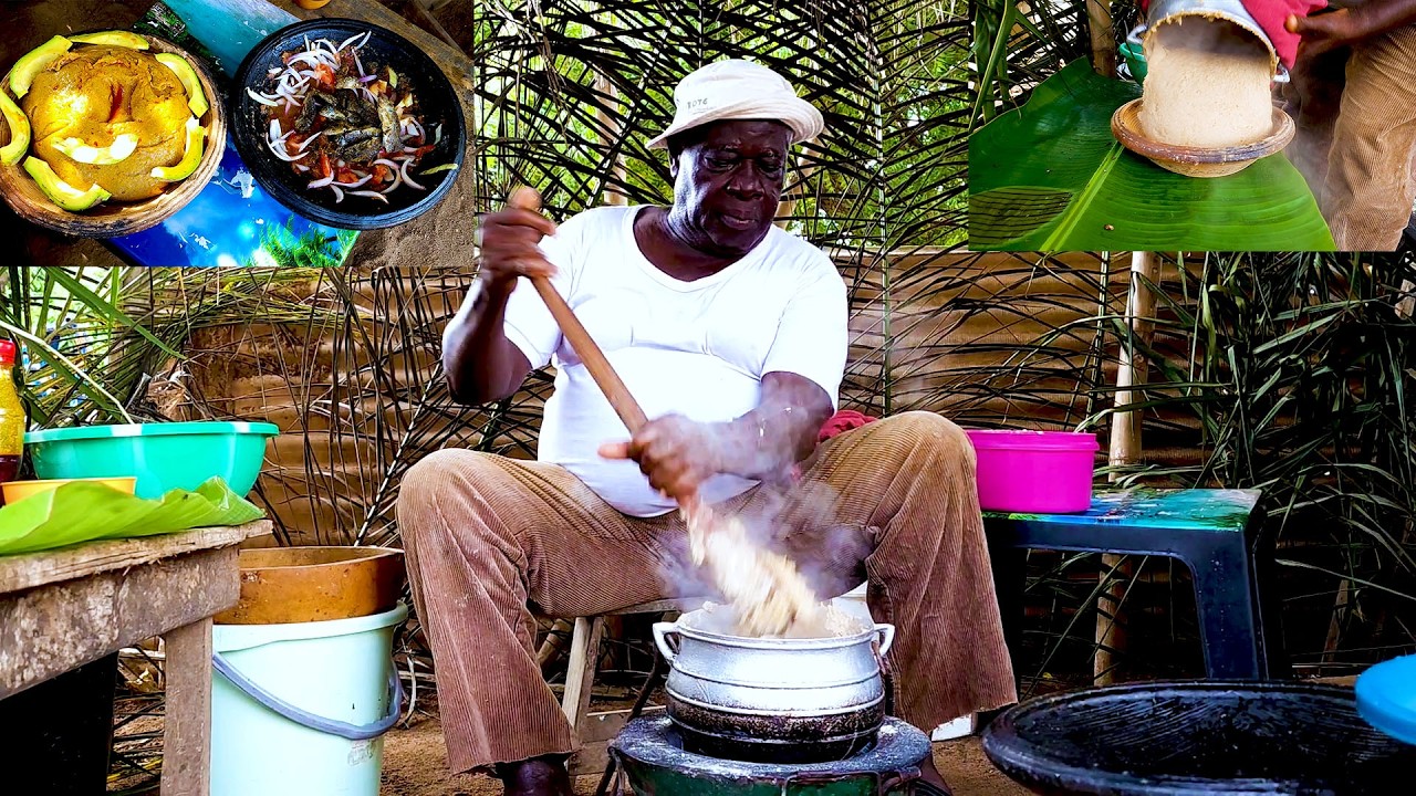 Grandpa Cooked This With Just Few Ingredients — Village Food That Touched My Soul