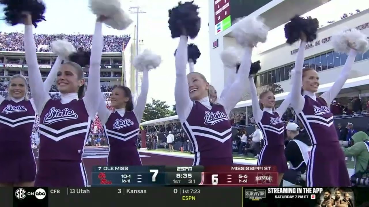 #7 Ole Miss vs Mississippi State The Egg Bowl Full Game HD NCAAF 11/28/2025