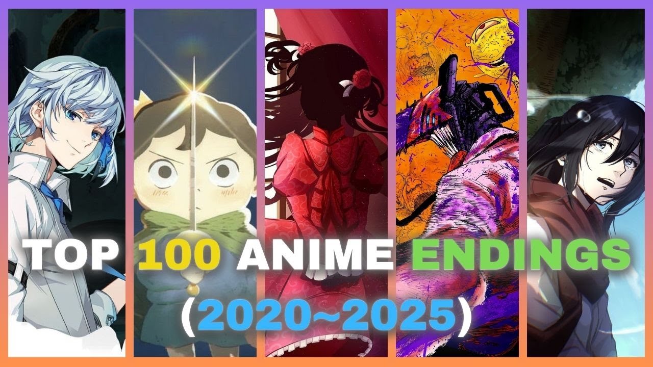 My Top 100 Anime Endings (2020~2025)
