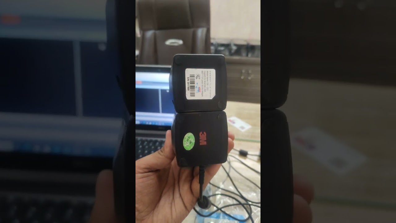 3m cogent iris scanner cis 202 working video