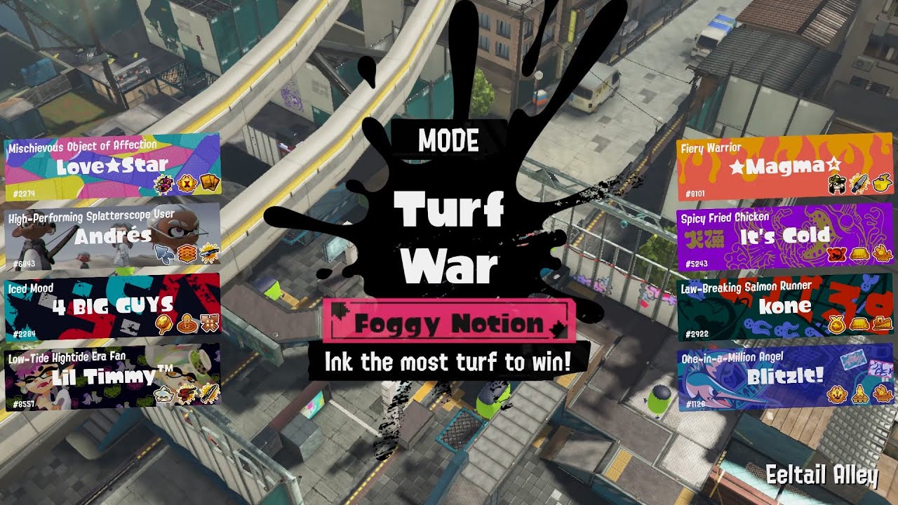 Challenge: Foggy Notion - Splatoon 3