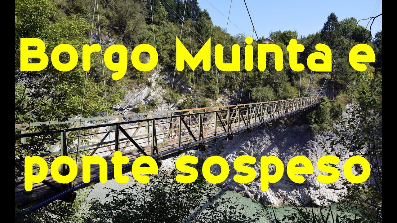Borgo Scout Muinta e il ponte sospeso sul lago di Redona