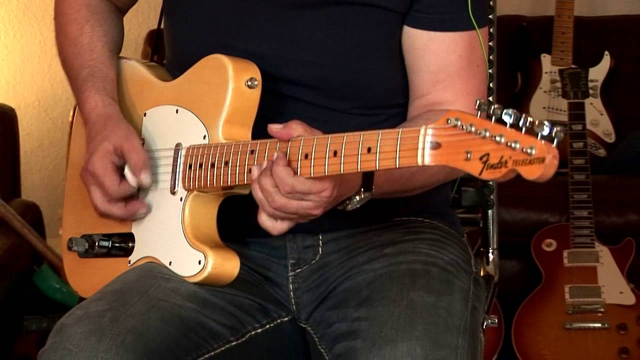 1973 Fender Telecaster, blonde