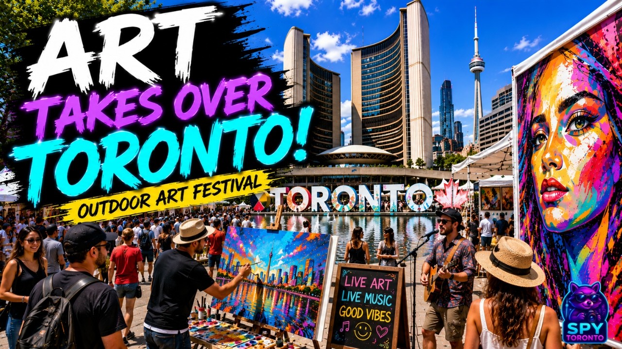 Toronto's Biggest Outdoor Art Festival Is Incredible! | Toronto Outdoor Art Fair 2026 🎨🇨🇦