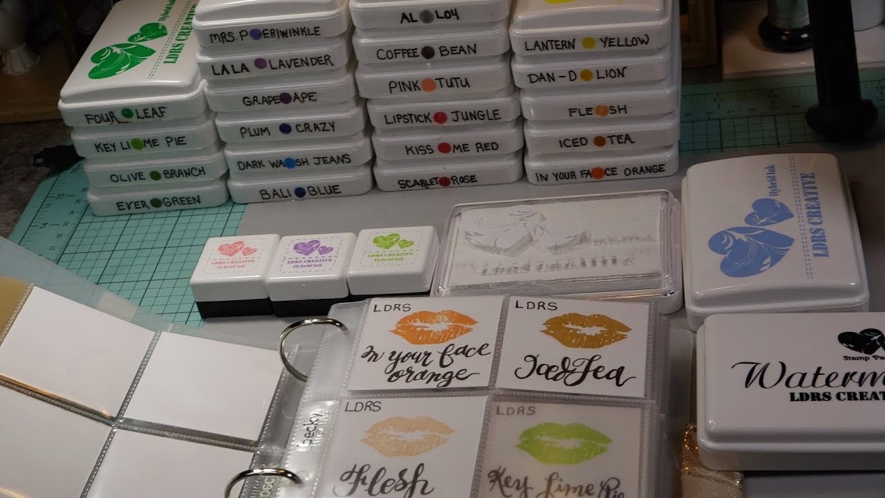 LDRS Creative What are Hybrid Inks? Check out the Colours