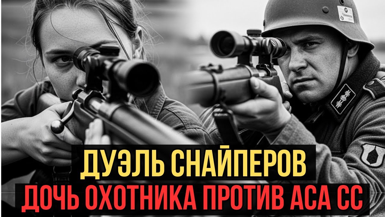 Дуэль снайперов: 19-ти летняя дочь охотника бросает вызов легендарному асу СС. Шокирующий финал