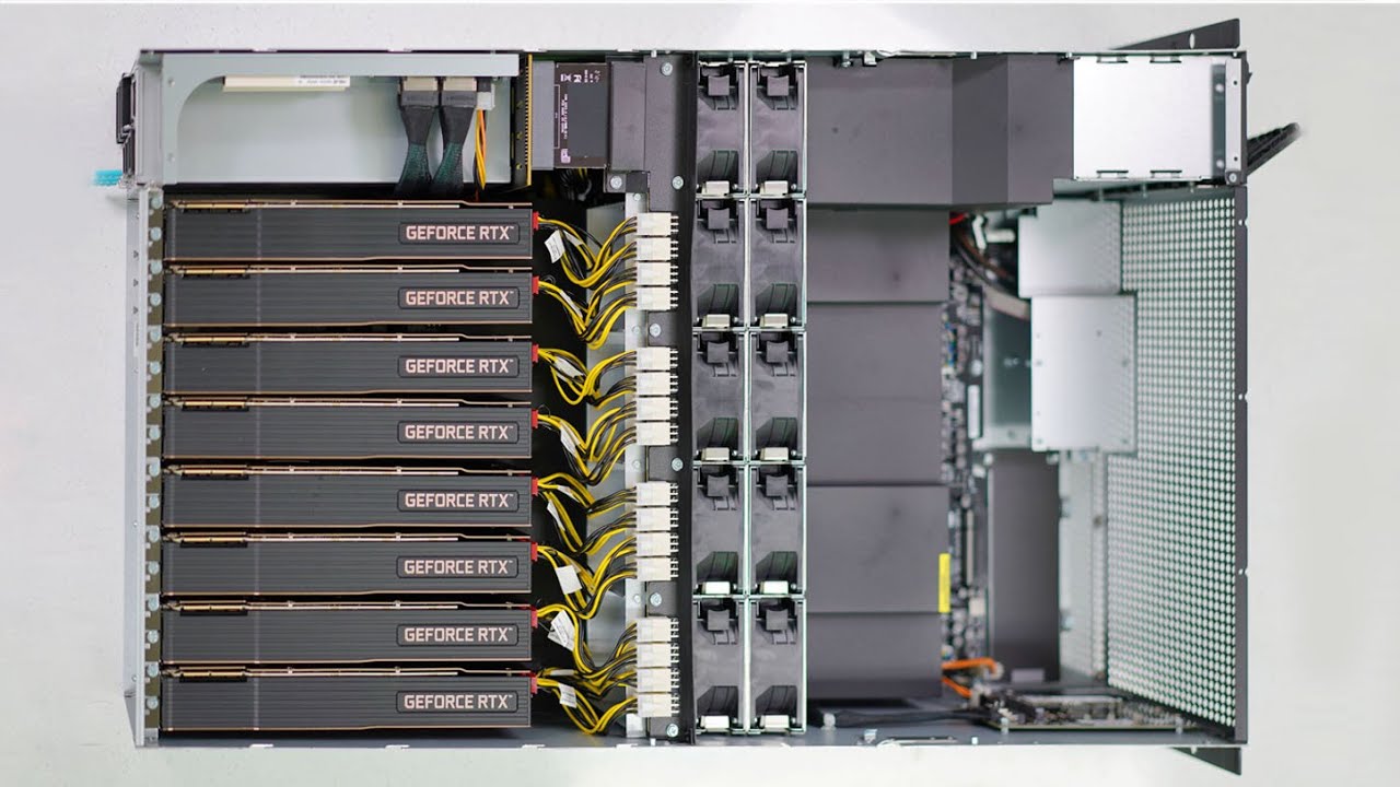 $50300 GPU Server RTX 3090 8Way ㅣ xeon scalable 6230 2EA l RAM 512GB l 6600W