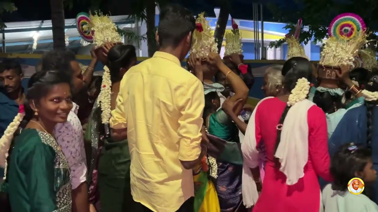 முளைப்பாரி ஊர் சுற்றி வருதல் கோவில் கொடை விழா TM PURAM 