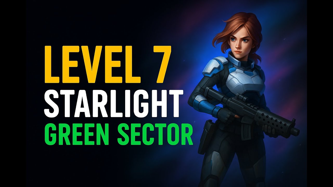 Selaco Must Fall - Level 7 Starlight Green Sector + Hard Boiled / Armor Up