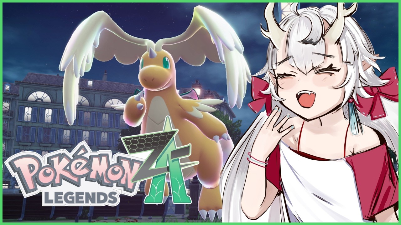 [Pokémon Legends ZA] help I'm trapped in tutorial france #envtuber #vtuber