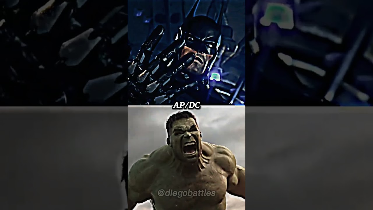 Arkham Batman vs Avengers