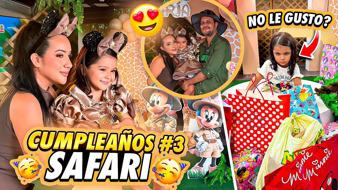 🥳ASÍ CELEBRAMOS EL CUMPLEAÑOS #3 DE NUESTRA HIJA🎁*Kelly Muñoz*