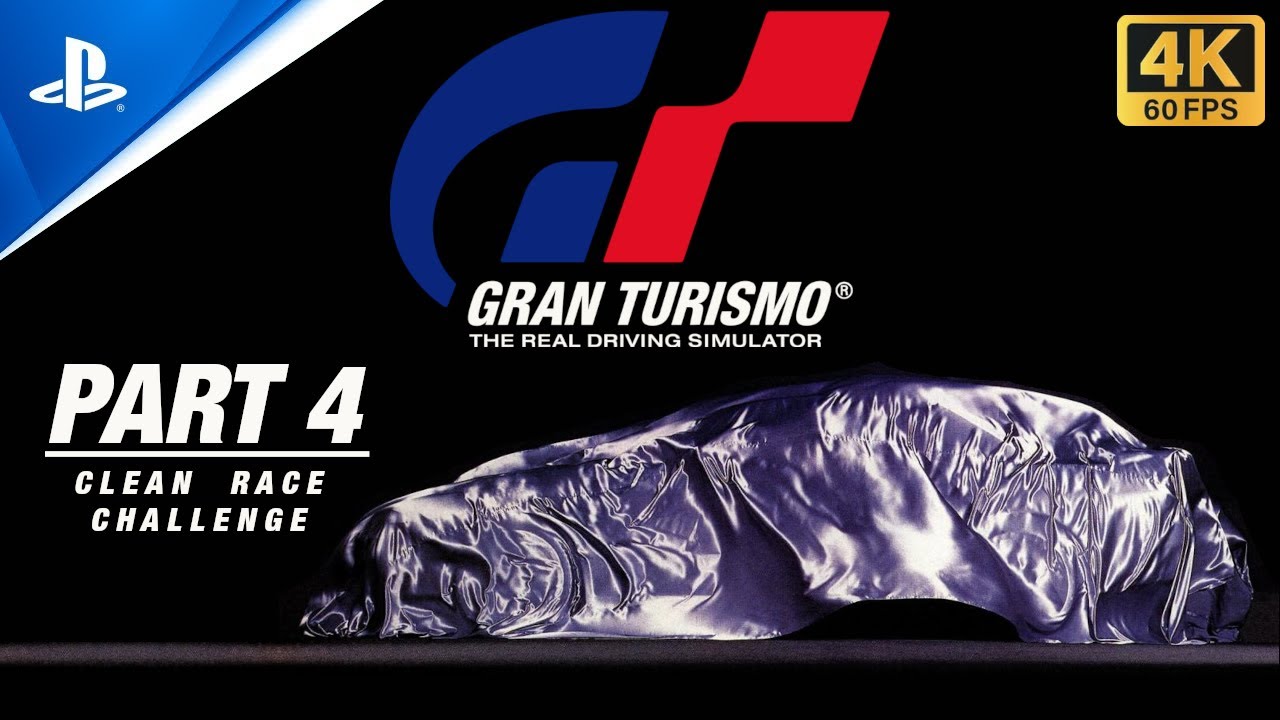 Gran Turismo Part 4 (Clean Challenge | FULL GAME) [4K 60FPS] - AWD Event, A-License Test (All Golds)