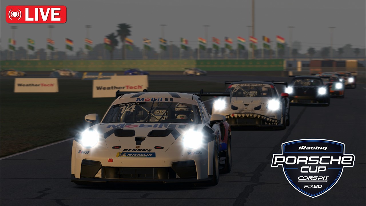 IRacing - Porsche Cup Sebring