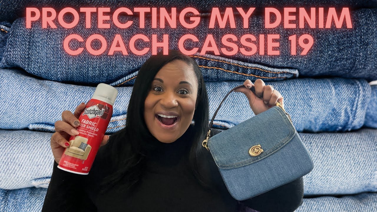 Did I Ruin My Coach Cassie 19 Denim Crossbody Bag?1?!👖