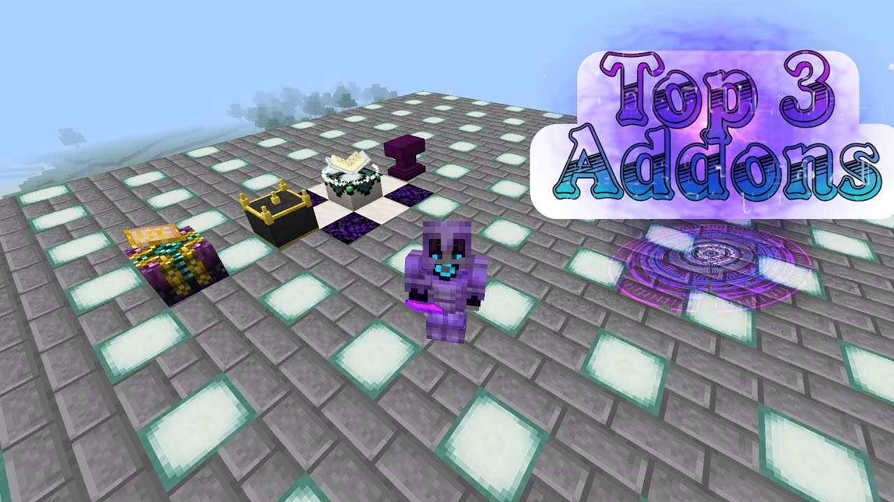 Top 3 Addons de encantamiento chetados Minecraft Bedrock 1.17 😎