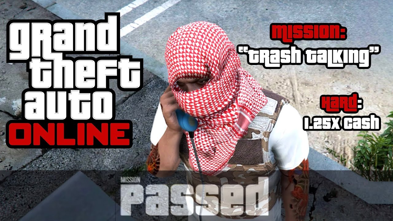 Gta Online #4 | Avi Schwarzman - Contact Mission | &ldquo;Trash Talking&rdquo; - HARD: 1.25x cash 💵💰💸