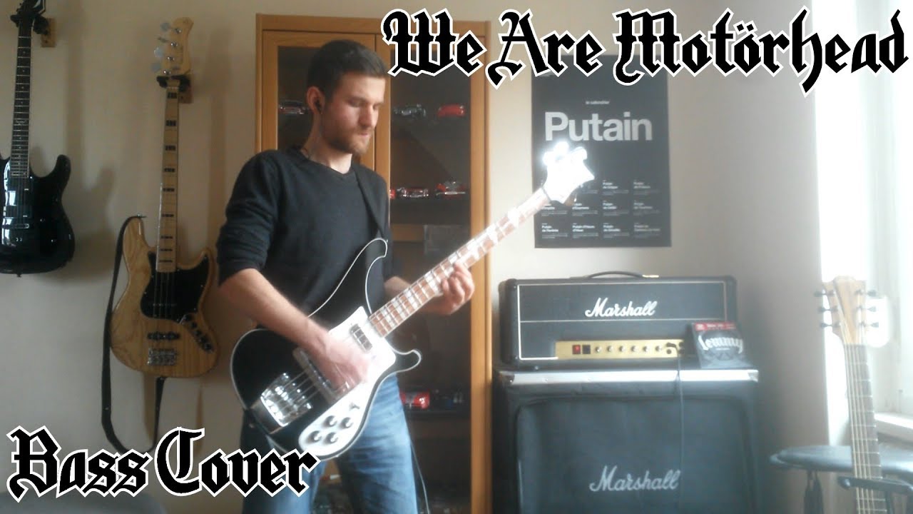 Motörhead - We Are Motörhead [BASS COVER]