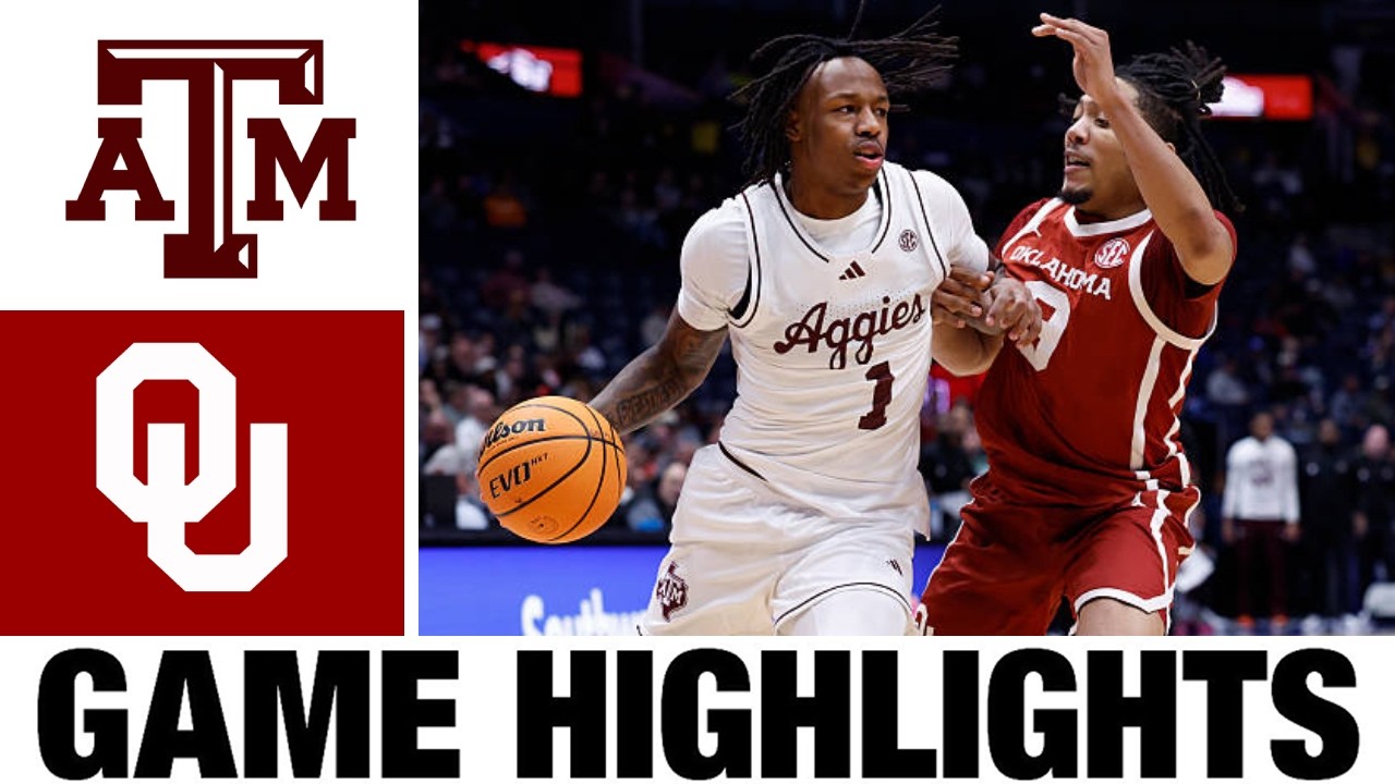 Texas A&M vs Oklahoma Highlights | Men's Basketball | College Basketball 2026