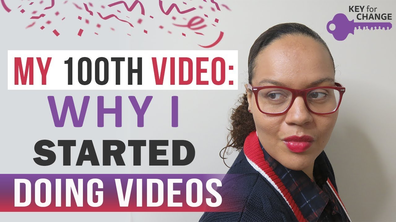 Keeley Taverner on her 100th YouTube video