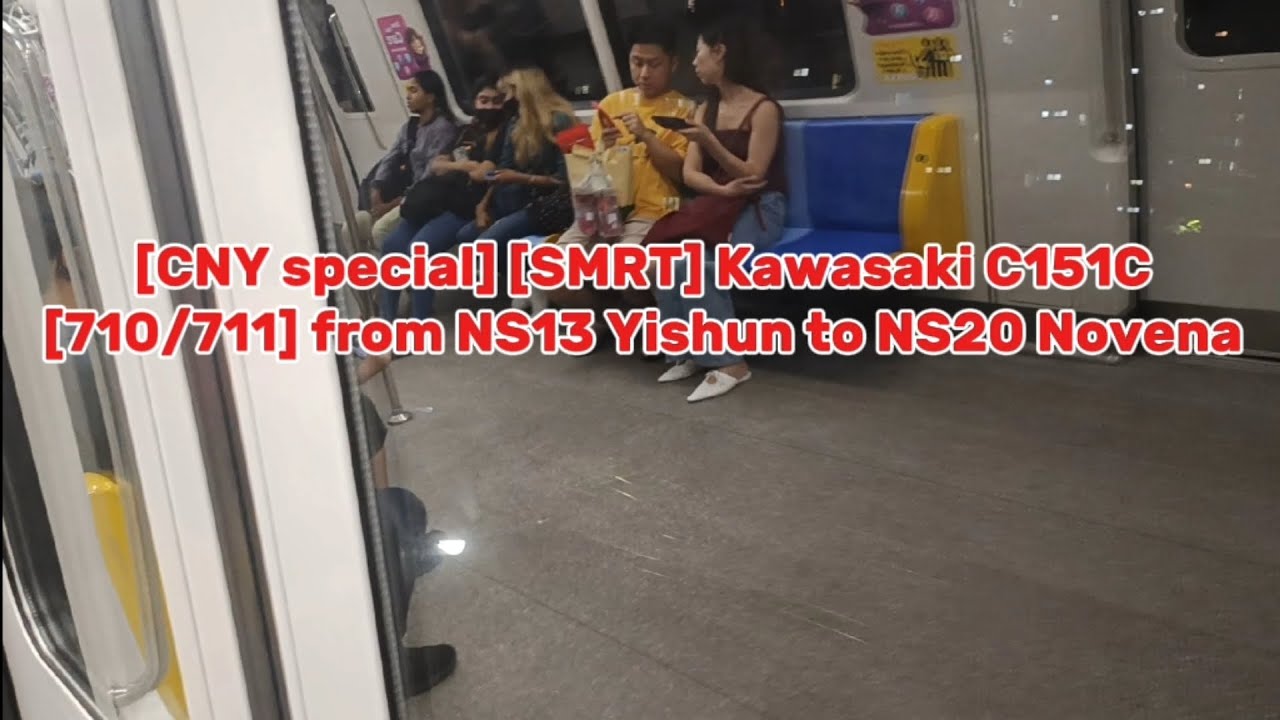 [CNY special] [SMRT] Kawasaki C151C [710/711] from NS13 Yishun to NS20 Novena 