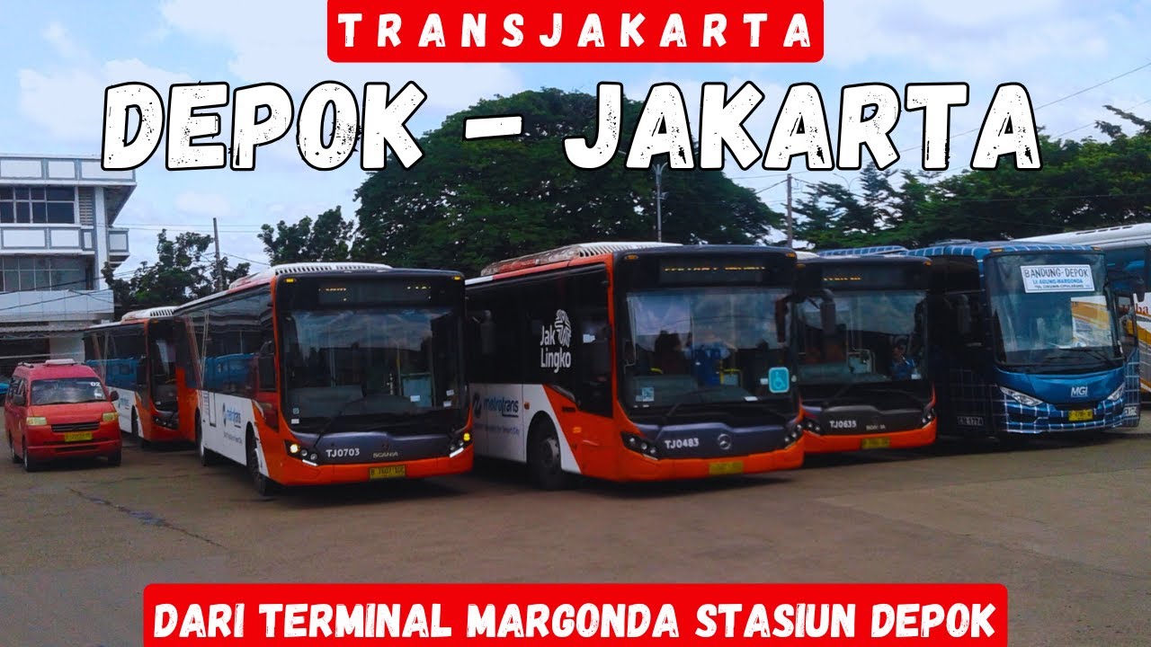 Trip BRT Transjakarta #136❗ TERMINAL DEPOK ke JAKARTA Naik Koridor D11 Terbaru Hanya 3rb