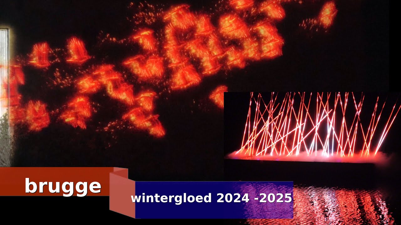 wintergloed 2024 -2025  lichtwandeling in brugge