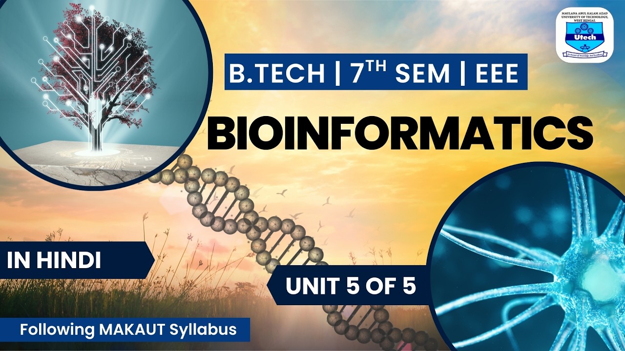 BIOINFORMATICS | MAKAUT | B-TECH | AI & DS | 7th SEM