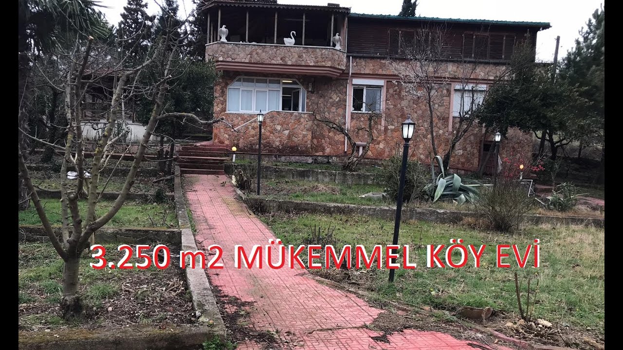 SATILDI...KÖYÜN EN GÜZEL EVİ BAHÇELİ KÖŞKÜ