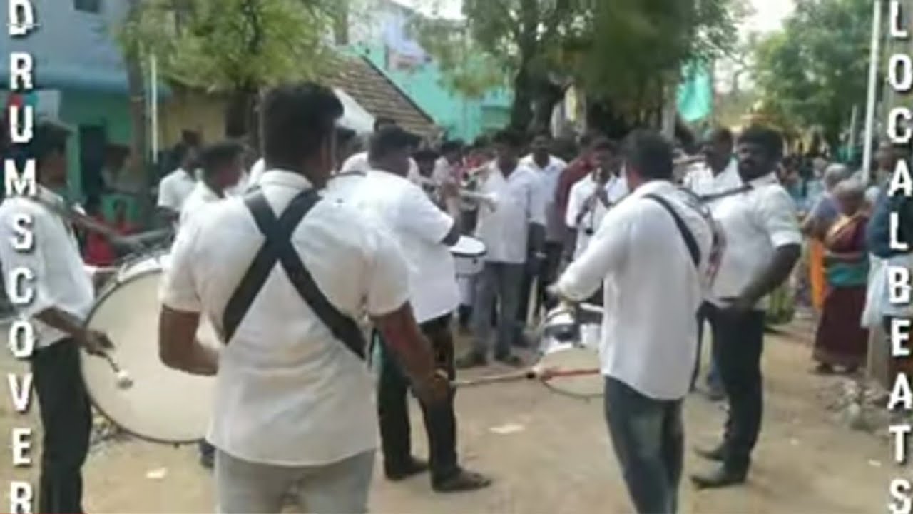 Pasamulla Pandiyaru Song covered By Drums🥁 | Bass | Iniya Nila Music Band | DrumsCoverLocalBeats