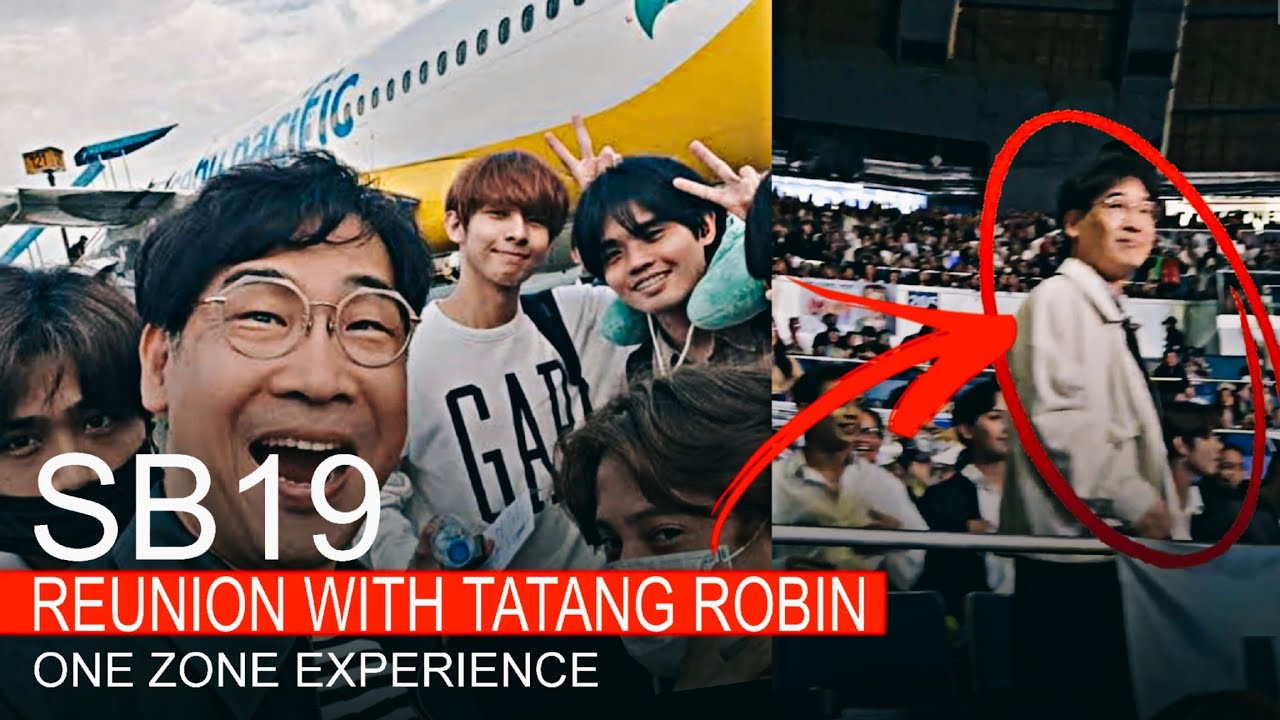 SB19 and TATANG ROBIN FINALLY REUNITED? Spotted in One Zone Half A Decade Fan-Meet!
