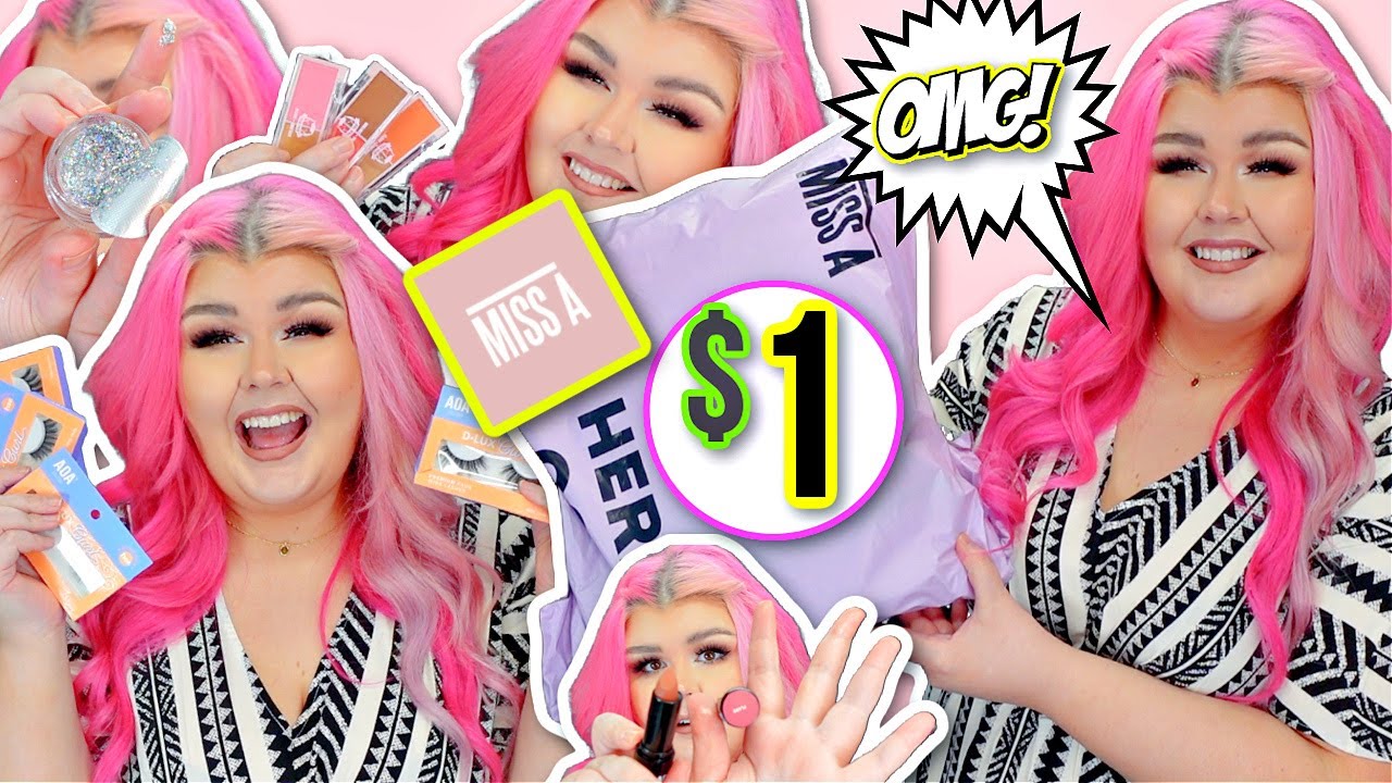I SPENT $75 ON NEW $1 MAKEUP AT SHOP MISS A SO YOU DON'T HAVE TO! | FEAT ANA LUISA JEWELRY