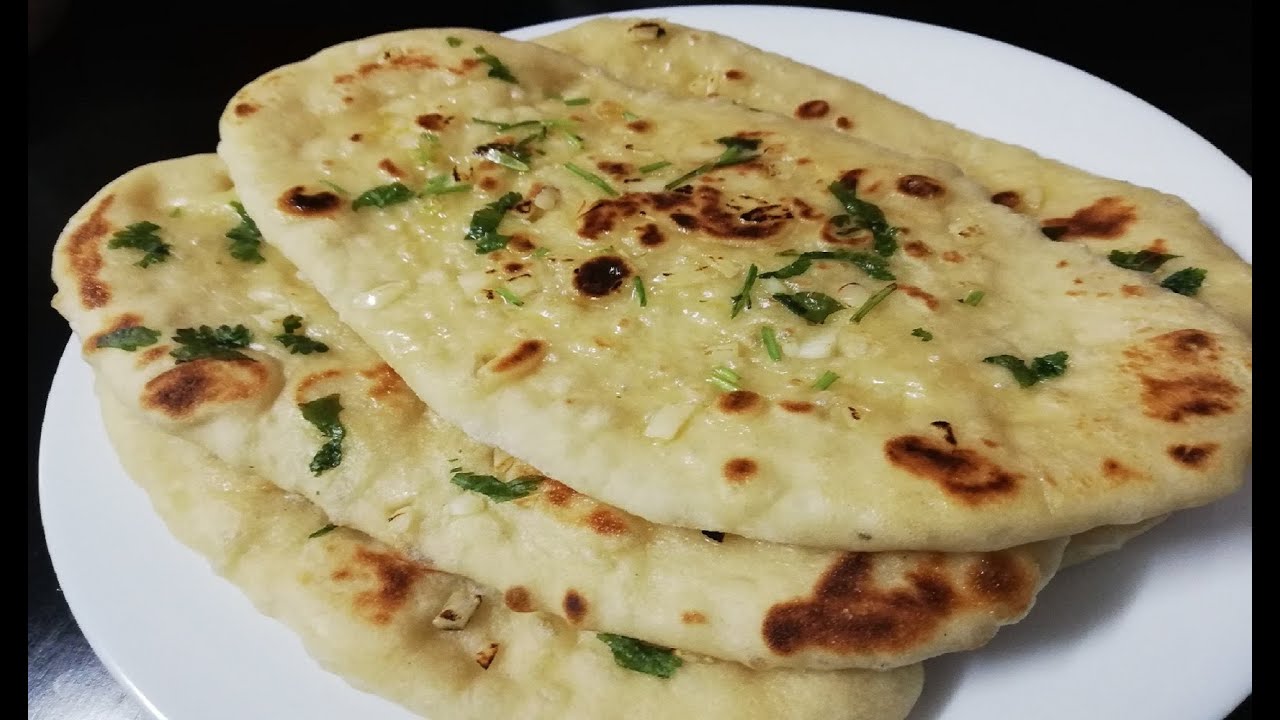 Naan | Sans Oeufs | Eggless Naan | Mauritius | TheTriosKitchen