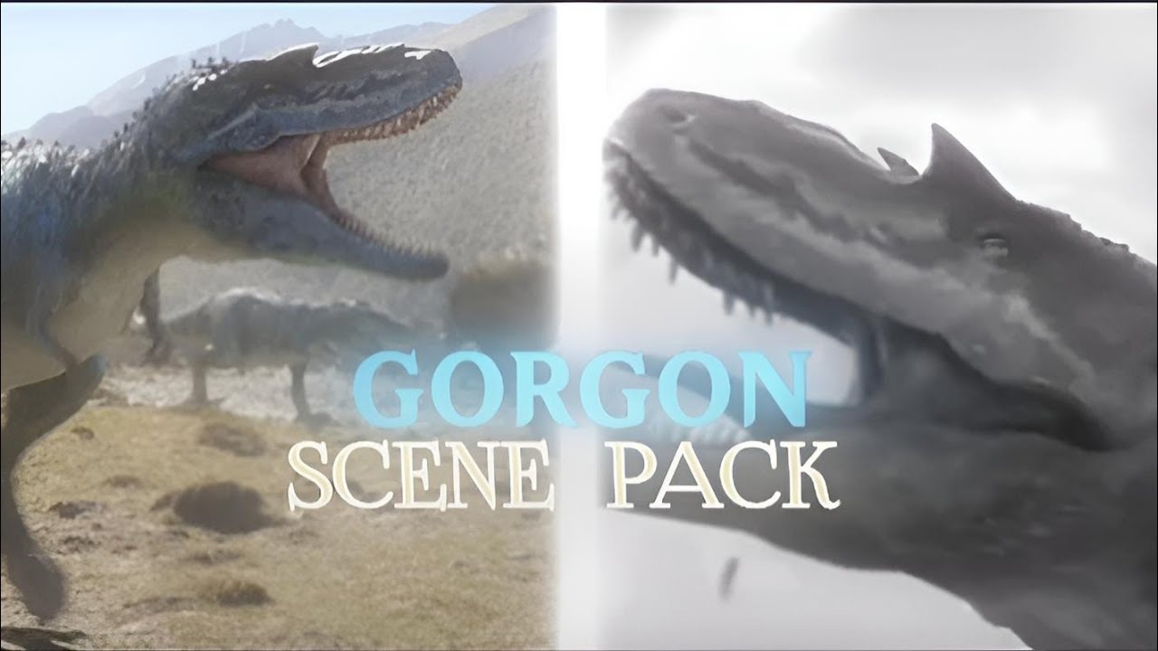 Gorgon walking with dinosaurs scene pack 1080p HD cc