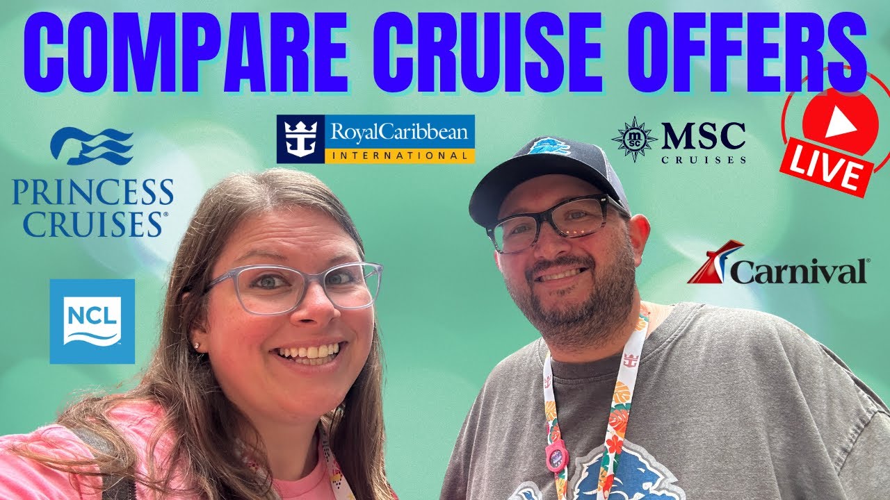 Compare Cruise Offers With Us LIVE @ 9PM!