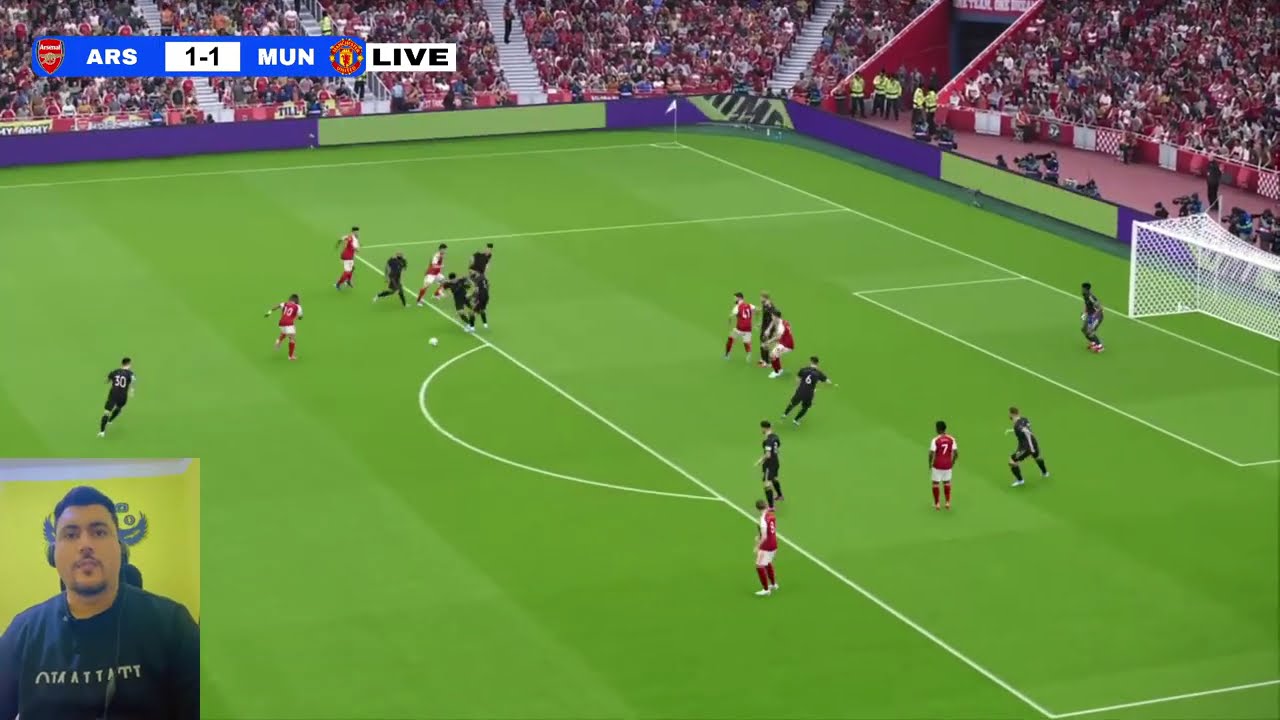 🔴LIVE: Arsenal vs Manchester United - Premier League | Pes 21 Simulation
