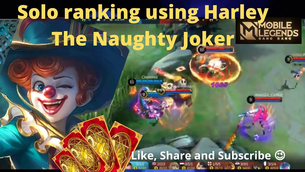RANK.GAME (ROAD TO MYTHIC) | HARLEY | MOBILE LEGENDS